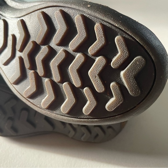 Keen Leather Ankle Boots brown tie front size 6.5 rubber type toe guard - Picture 7 of 13